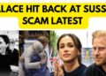 PALACE KICK BACK ON SUSSEX LIES LATEST  #royal #meghan #princeharry