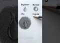How to draw 3d water drop💧😱 #shorts #craft #art #drawing #crafts #satisfying
