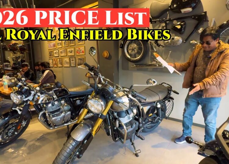 2026 Royal Enfield All BIKES PRICE LIST Detailed Walkaround
