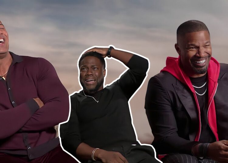 Kevin Hart Making Celebrities Cry With Laughter