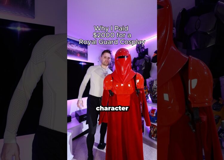 Why I Paid for a $2000 Royal Guard Costume