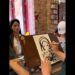 Art Café Mein Live Sketching | Cute Girl Portrait Drawing 🎨✨ | #DrawingVideo #AestheticArt