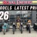 2026 Royal Enfield All Models Latest Price List | Price Increased
