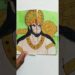 Jay Hanuman Jay Shri Ram new drawing artist aswini 1412