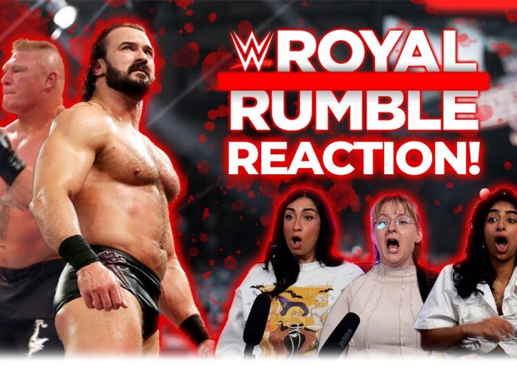 Girls who don’t watch men’s wrestling react to #WWE Royal Rumble 2020!