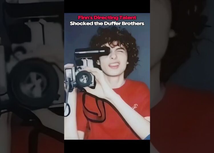Finn’s Directing Talent Shocked the Duffer Brothers. #celebrity #strangerthings #finnwolfhard #funny