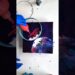 Butterfly Nebula… Painted With Fluid Art 👀🌌 #shorts #art