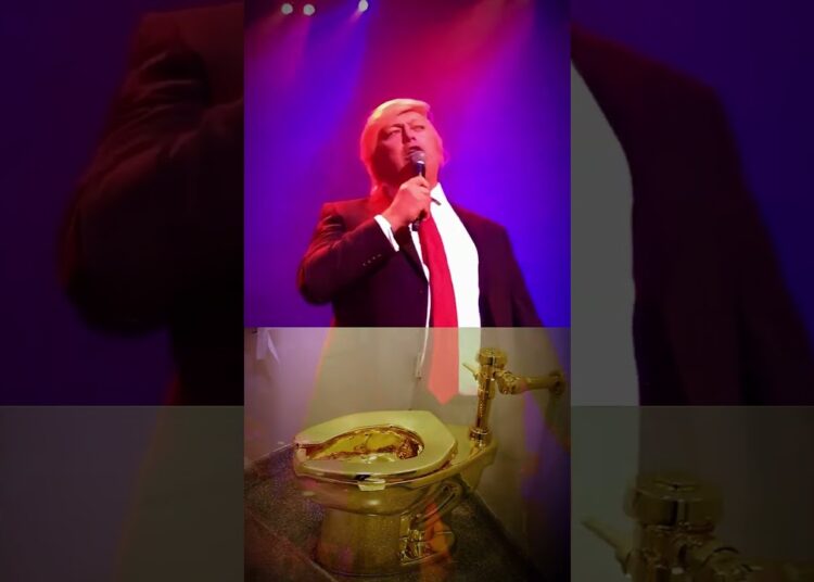 Trump Compares His Toilet To Royal Albert Music Hall