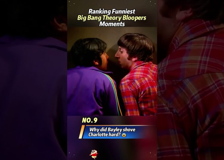 part1：Ranking Funniest Big Bang Theory Bloopers Moments#USA #celebrity #blooper #bigbangtheory #fyp