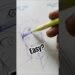 Best pen?Pen art is pretty simple 👀 #arttutorial