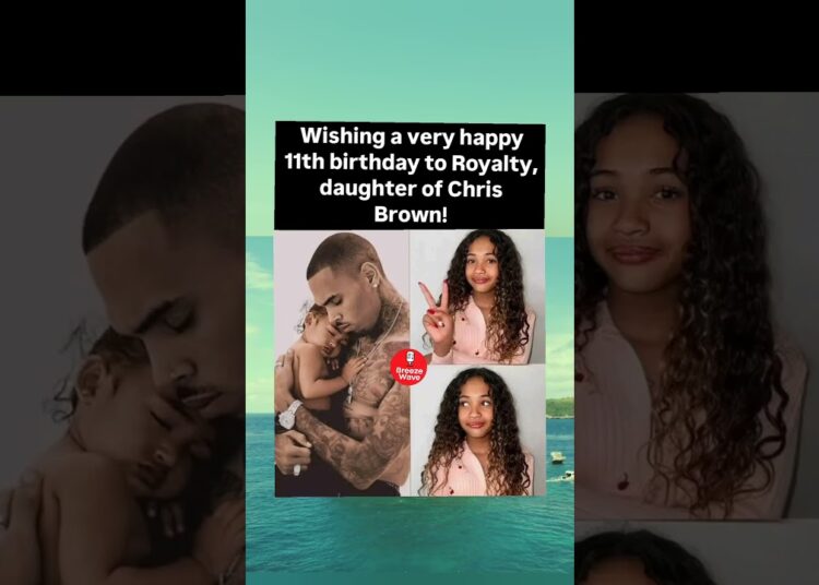 Happy 11th Birthday to Royalty Brown 🎉👑 #RoyaltyBrown #ChrisBrown #superbowl #shorts