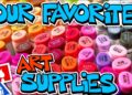 The Simple Art Supplies We Use At Art For Kids Hub
