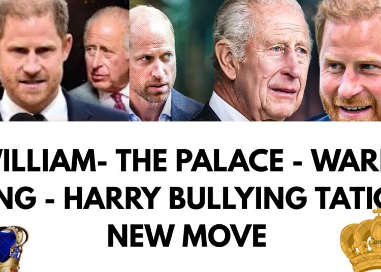 WILLIAM – STOP BULLYING THE KING ..OUR FATHER – #royal #meghan #princeharry