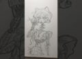 mangle will forever be my fav 😋 #art #drawing #artist #fnaf #gaming #sketch
