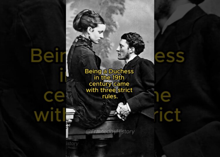 3 Unwritten Rules for a Victorian Duchess😮 #history #royalty #facts