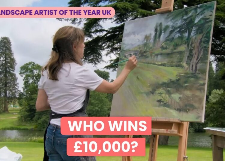 Landscape Artist Grand Final at Levens Topiary | Landscape Artist of the Year