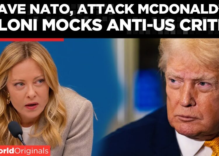 NATO ALLIES STAND: Meloni Defends US Partnership, Says Geopolitics Is “Not Gossip” | Times Now World