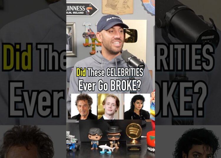 Have These Celebrities Ever Gone Broke? #shorts #celebrity #michaeljackson #alpacino #broke