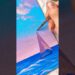 “Afterglow“ Easy Painting Idea for Beginners #art #paintingidea #canvas