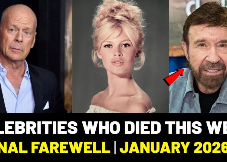 Who Died This Week? | End of December 2025 & January 2026 Celebrity Deaths