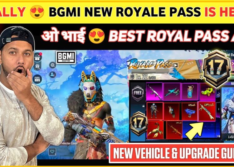FINALLY 😍 Bgmi New Royale Pass is Here | A17 Royal Pass | Bgmi Next Royal Pass | New Rp Bgmi