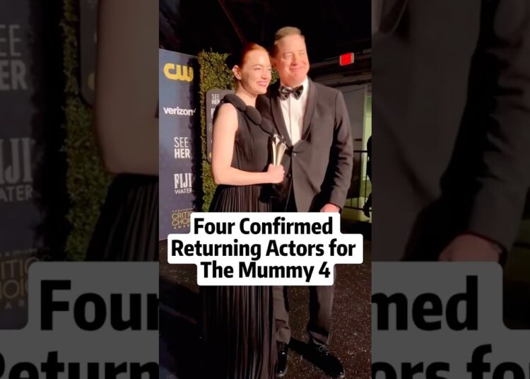 Four confirmed returning actors for the mummy 4#celebrity #famous #fyp