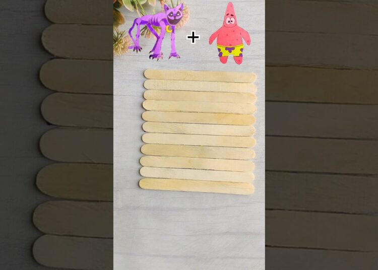 Catnap and Patrick Star Drawing Art ✍️ #catnap #patrickstar #art #drawing #cartoon