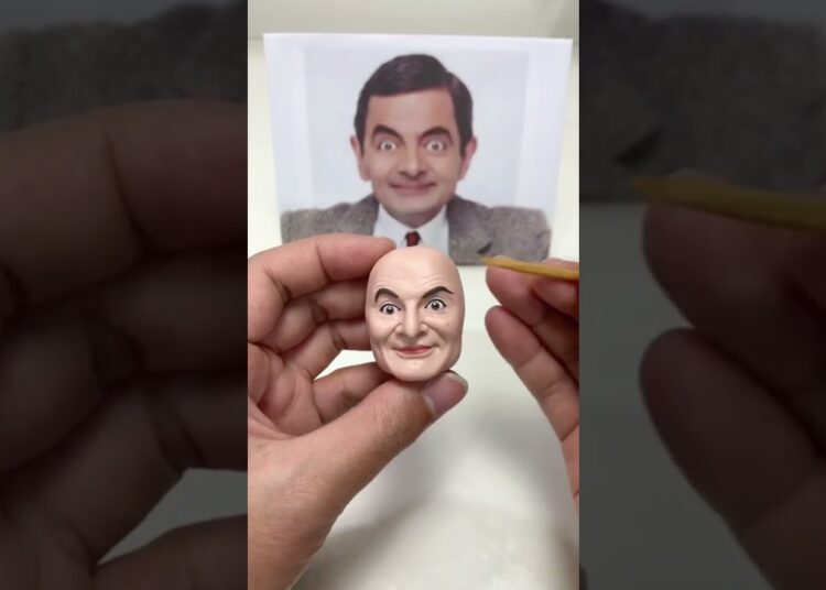 Clay Artisan JAY ：Crafting Mr. Bean’s Clay Likeness