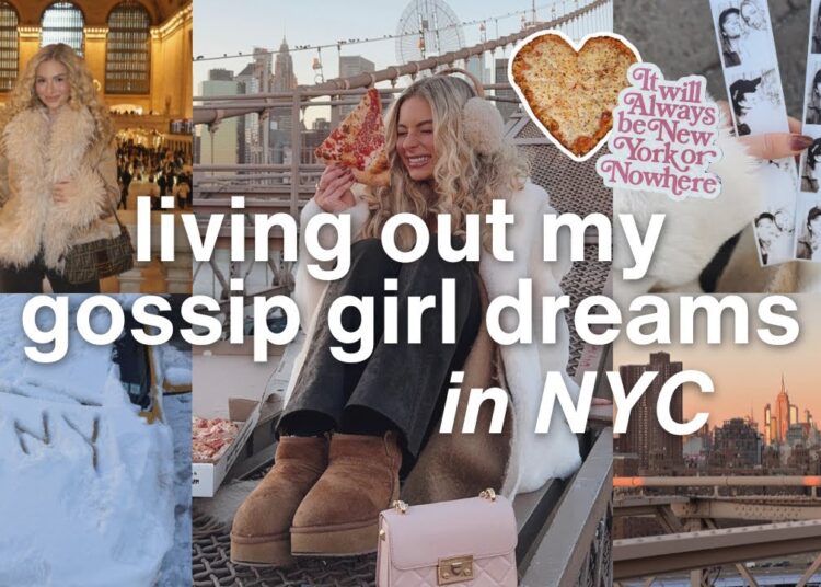 NYC girly diaries pt2: doing viral pinterest + gossip girl things!