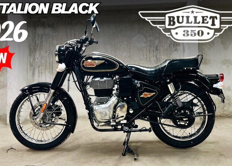 2026 🔥 Royal Enfield Bullet 350 Battalion Black Price & Features ✅ Full Review ❤️ Better Than CB350?