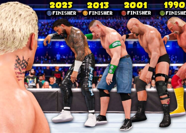 I Gave Every Royal Rumble Winner UNLIMITED FINISHERS..