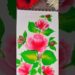 Easy Rose flower painting ideas 🥰 #flowerpainting #reels #viral #trending #art #artwork #shortsfeed