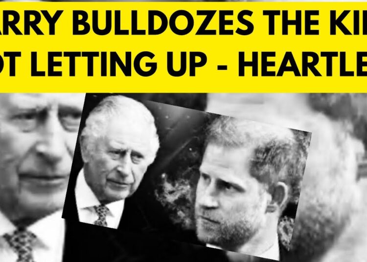 HARRY BULLIES THE KING VIA THIS BOMBSHELL #royal #princeharry #meghan