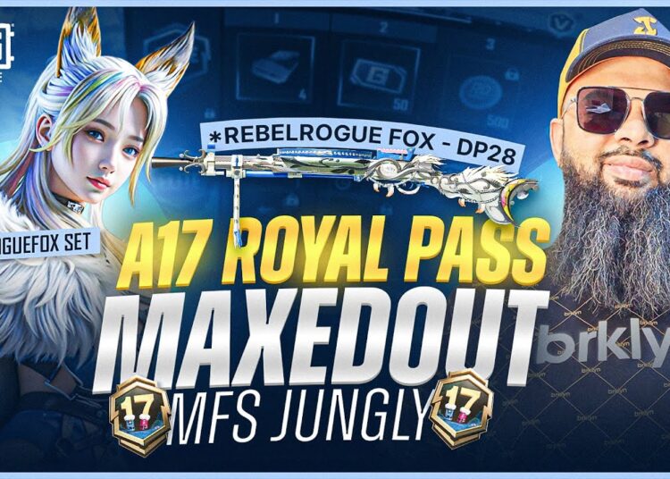 🦊 A17 RP Royal Pass Maxout Rebel Rogue Fox & DP-28 Upgrade 🔫 PUBG Mobile Crate Opening