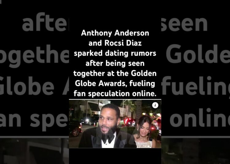 Anthony Anderson Rocsi Diaz rumors#AnthonyAnderson #RocsiDiaz #GoldenGlobes #DatingRumors #Celebrity