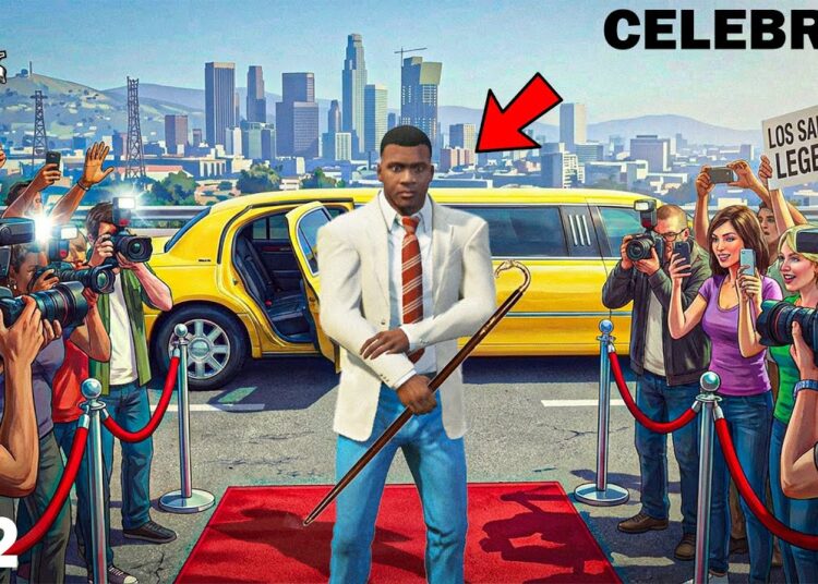 Franklin Trying To Become The Biggest Celebrity In GTA 5 !