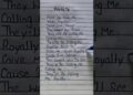 Royalty Song Lyrics | Egzod & Maestro Chives | Lyrics Creator. #shorts