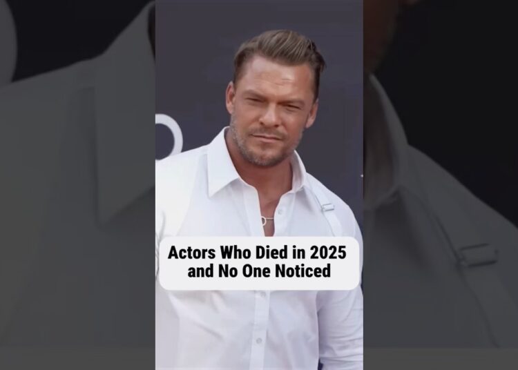 Celebrities Who D*ed In 2025 And No One Noticed 💀. #actor #singer #music #hollywood