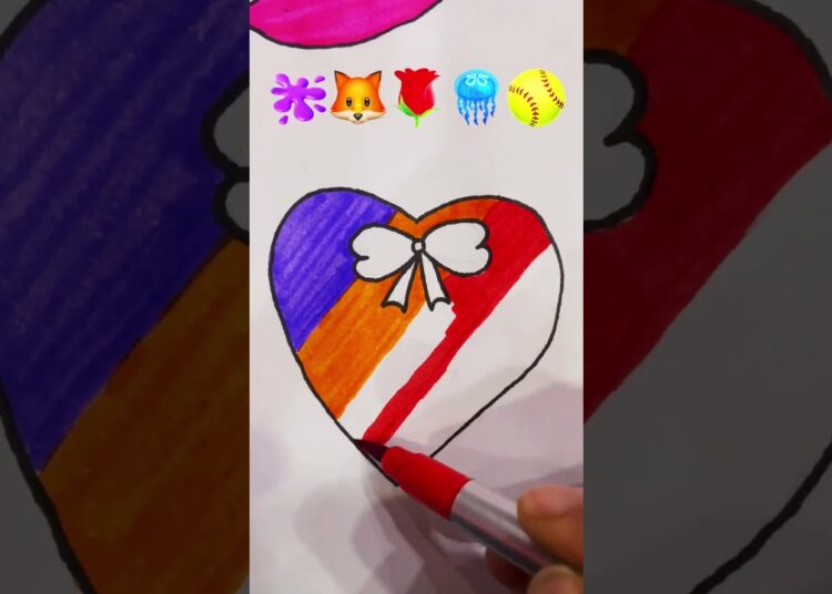 🫟🦊🌹🪼🥎satisfying creative colour art#artist #artscraft #art #satisfyingvideo #shortvideos #viral