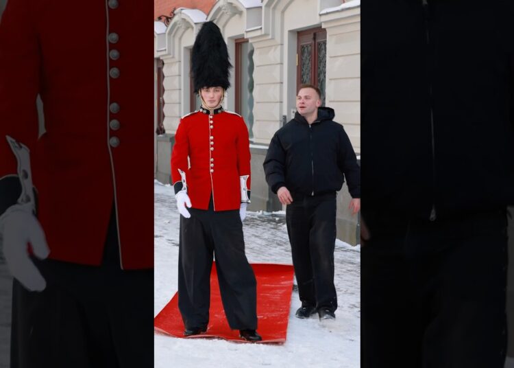 A touch of royalty on the red carpet💂🏻‍♀️🟥#RedCarpetBoy