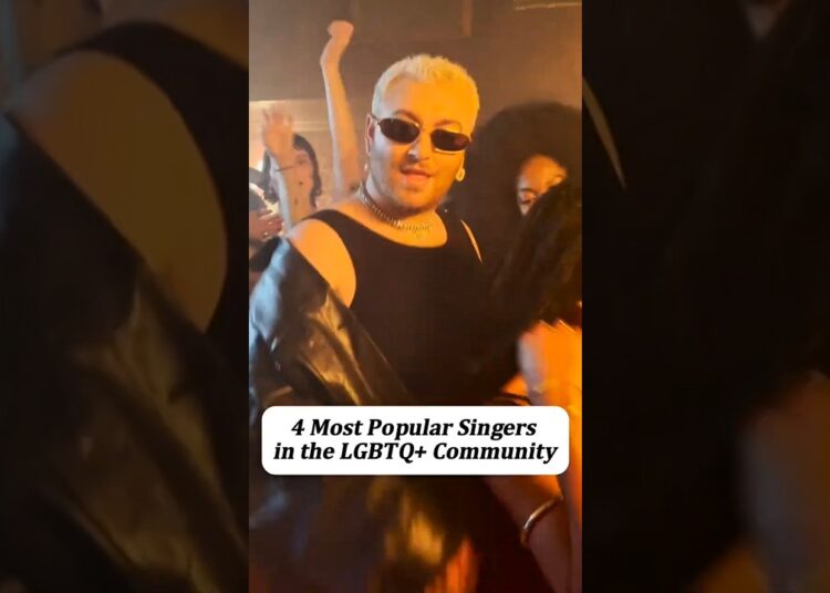 4 Most popular singers in the lgbtq community #celebrity #hollywood #actor #movie #shorts