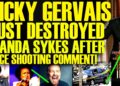 Ricky Gervais SNAPS AT Celebrities After ICE SHOOTING Comments & Golden Globes DISASTER!