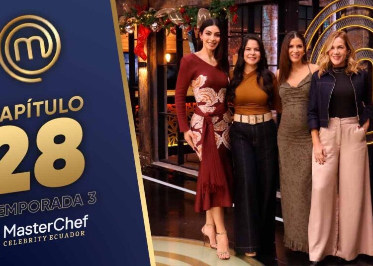 CAPÍTULO 28: Pedalea para salvarte (29/12/25) | TEMP 03 | MASTERCHEF CELEBRITY ECUADOR