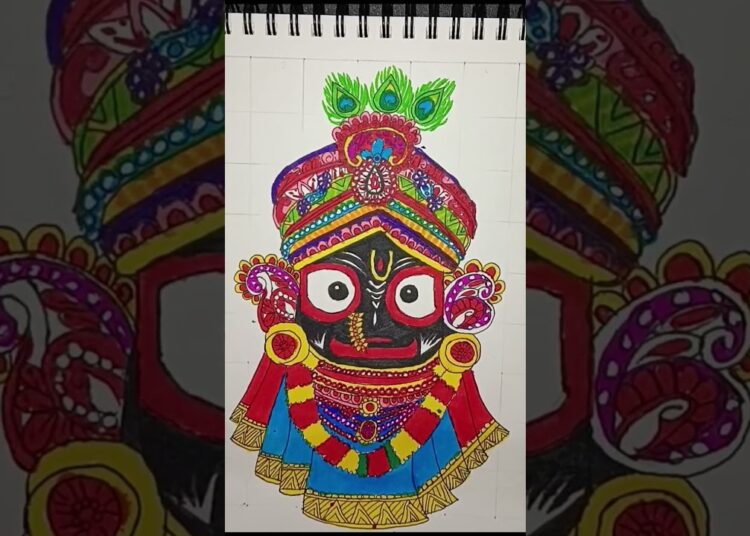 The God is Aura #art #drawing #artist #vasudev #aura #ytshorts #krishna #viralart