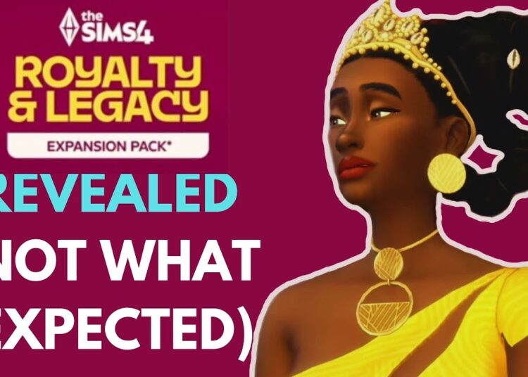 Not What I Expected: Royalty & Legacy Trailer + Details (Sims 4)
