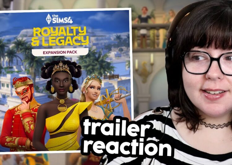 ROYALTY EXPANSION PACK?! 👑 // The Sims 4 Royalty & Legacy Trailer Reaction