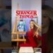 MAKING AN INVERTED PAINTING❓ #strangerthings #art #drawing #artchallenge #strangerthings5 #shorts