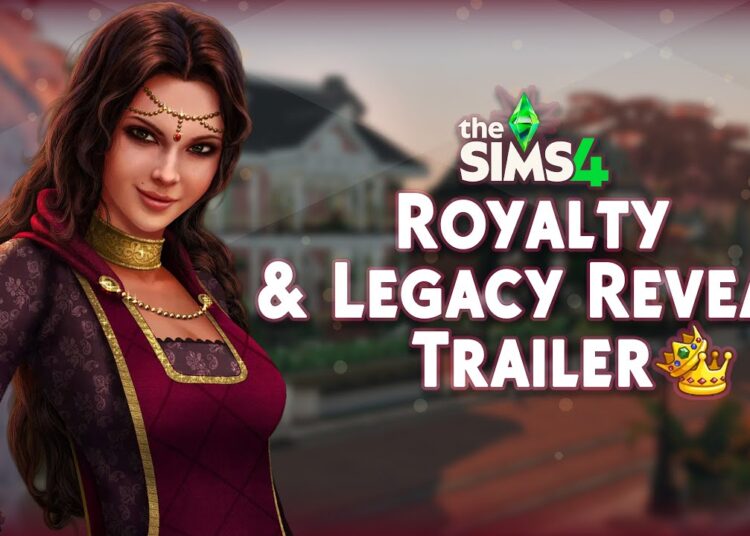 The Sims 4 Royalty & Legacy Reveal Trailer Watchparty!👑 ➝ then playing my Forever Savefile