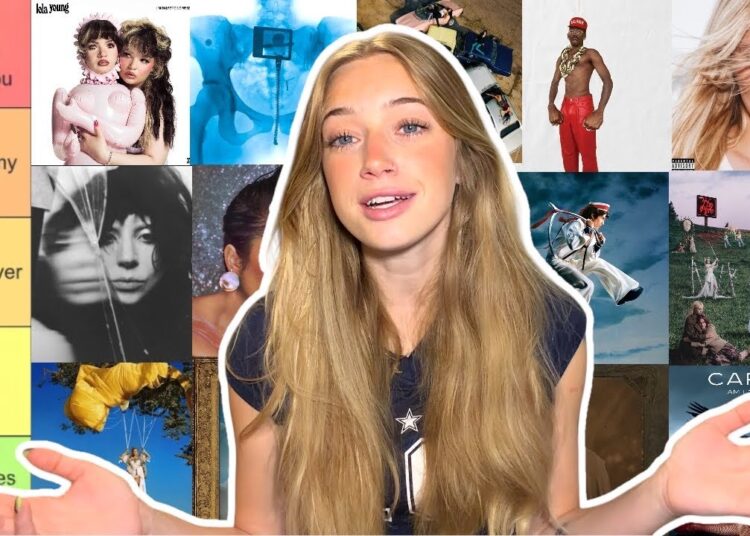 tier ranking 2025 albums by queer artists !!