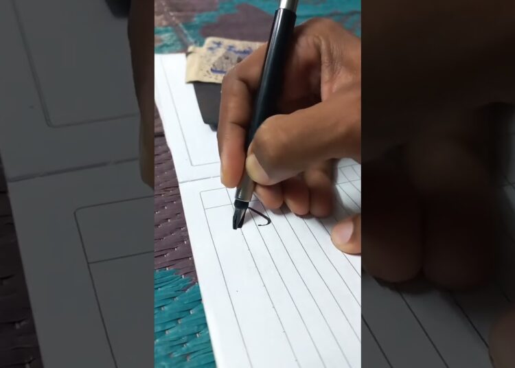 Arabic Calligraphy 🎨 | #shorts #art #artist #calligraphy #trending #love #yaali #2026